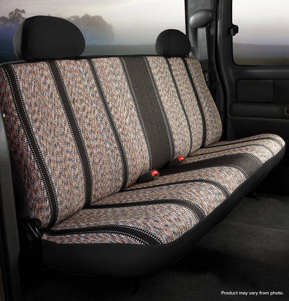 TR40 Series - Wrangler Saddleblanket Universal Fit Front Seat Cover - Black by FIA