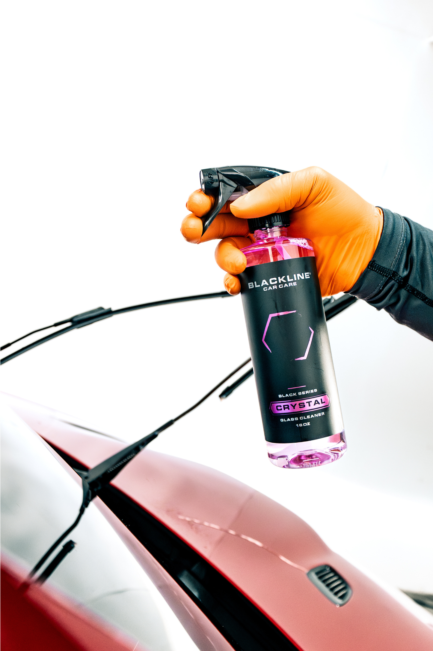 BLACKLINE® CRYSTAL GLASS CLEANER by Blackline Car Care