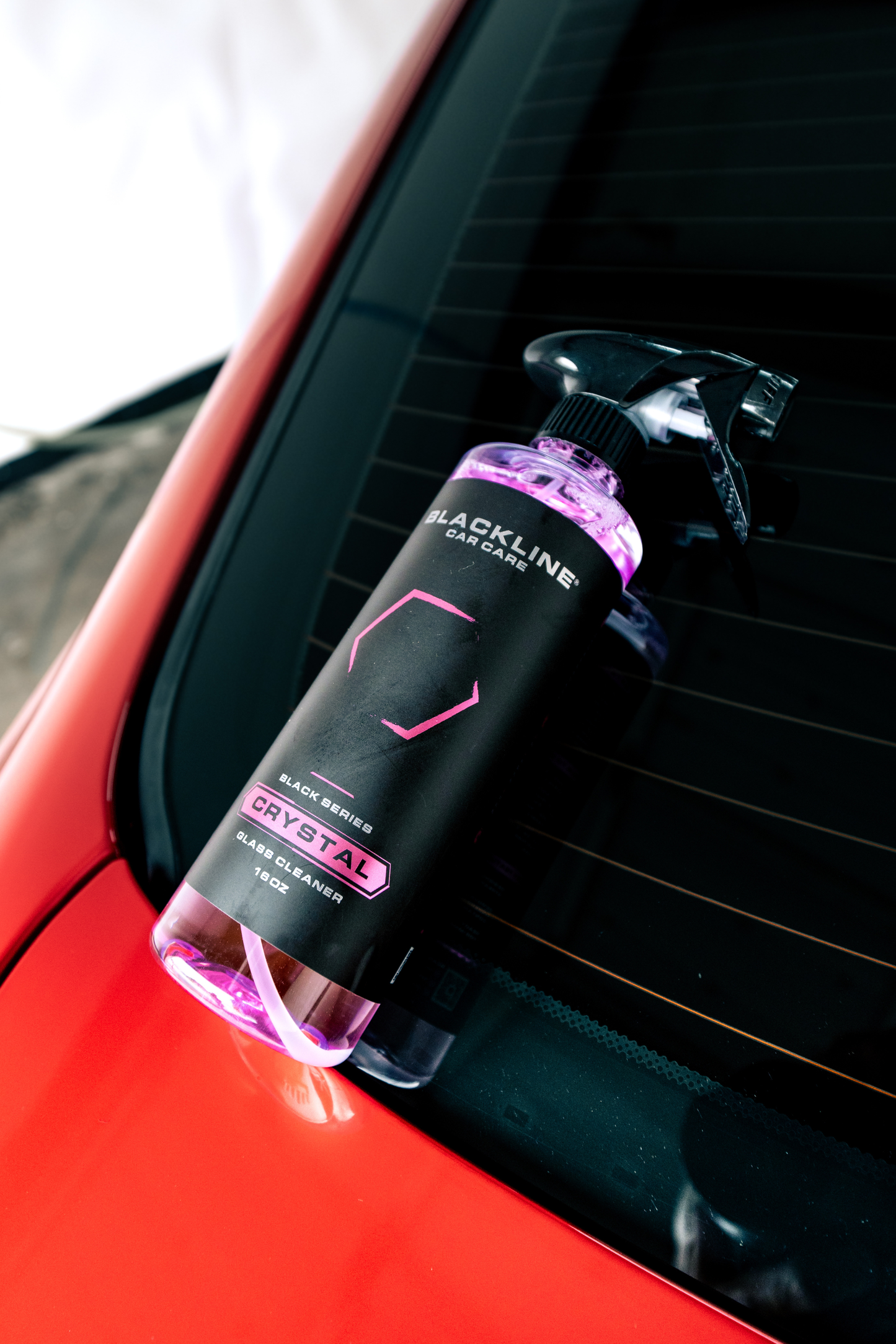 BLACKLINE® CRYSTAL GLASS CLEANER by Blackline Car Care