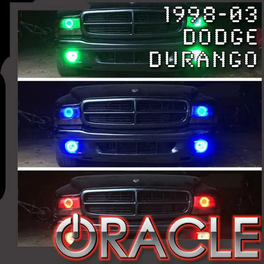ORACLE Lighting 1998-2003 Dodge Durango LED Headlight Halo Kit by ORACLE Lighting