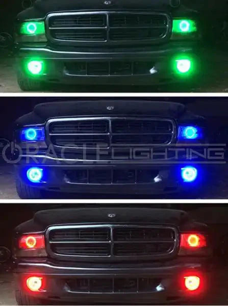 ORACLE Lighting 1998-2003 Dodge Durango LED Headlight Halo Kit by ORACLE Lighting