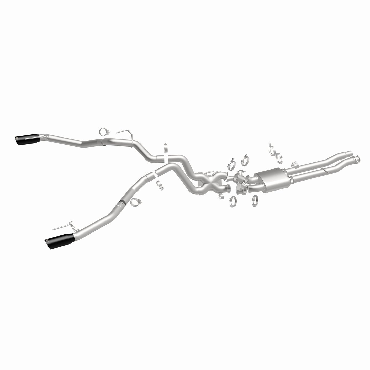 Magnaflow Competition Series Black Chrome Tips Cat-Back System by MagnaFlow Exhaust Products
