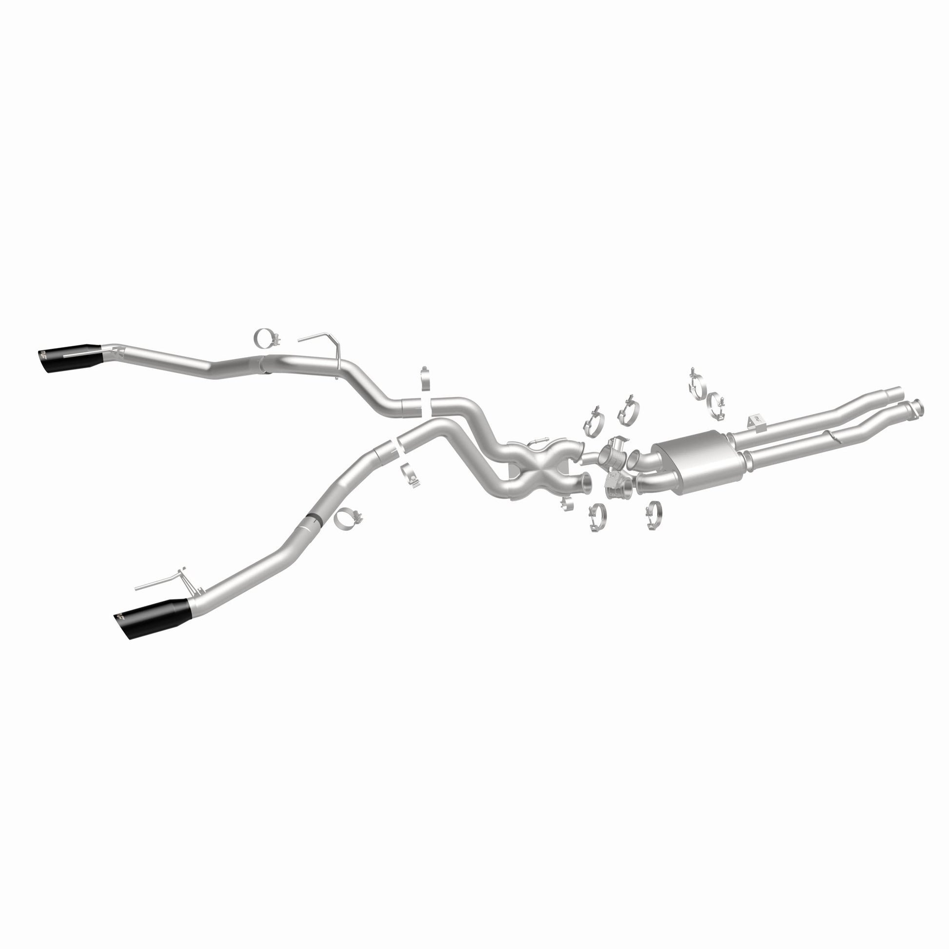Magnaflow Competition Series Black Chrome Tips Cat-Back System by MagnaFlow Exhaust Products
