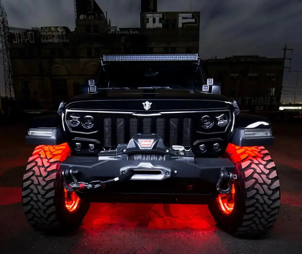 ORACLE Jeep JK Upper Windshield Brackets + Light Combo by ORACLE Lighting