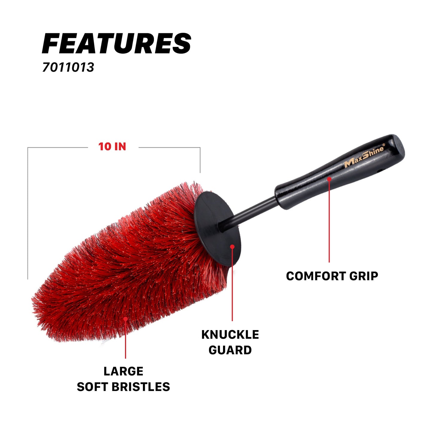 Wheel and Rim Brush by MaxshineUSA