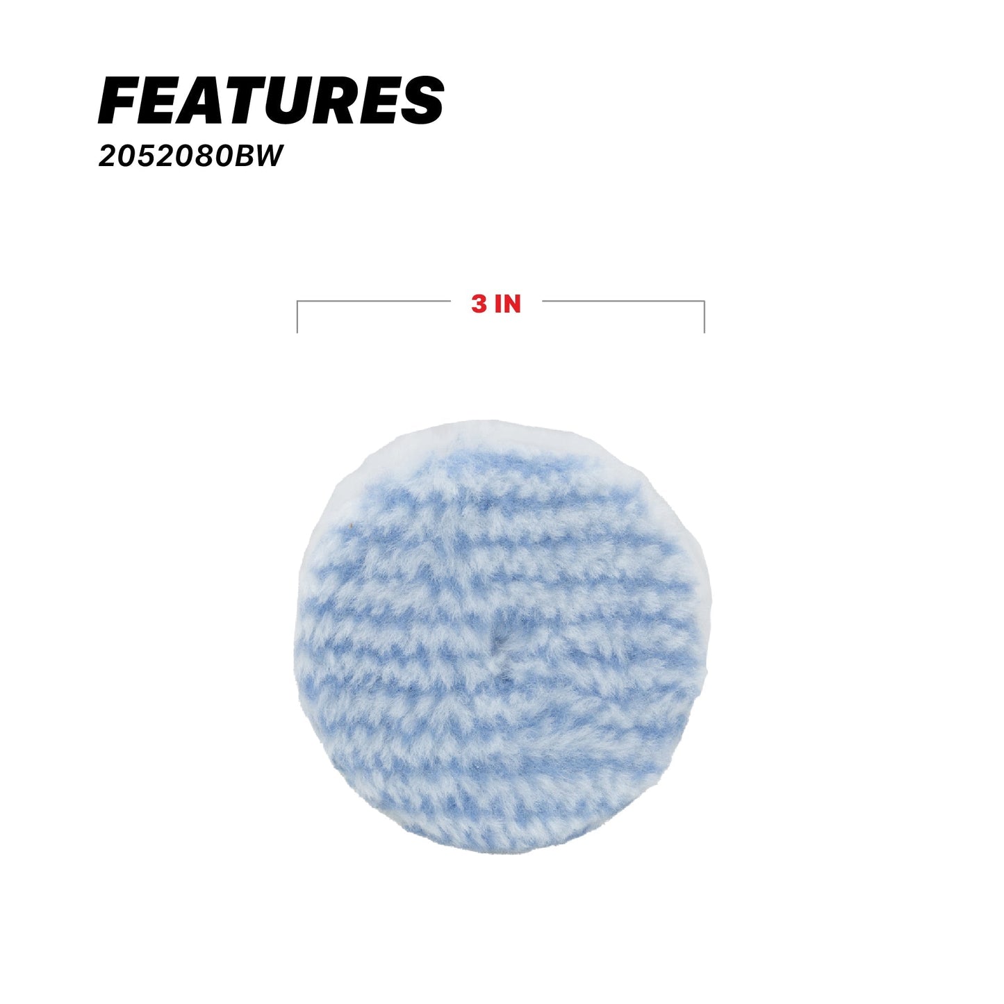 Firm Foam Rotary Polisher Backing Plates - 2in, 3in, 5in, 6in by MaxshineUSA