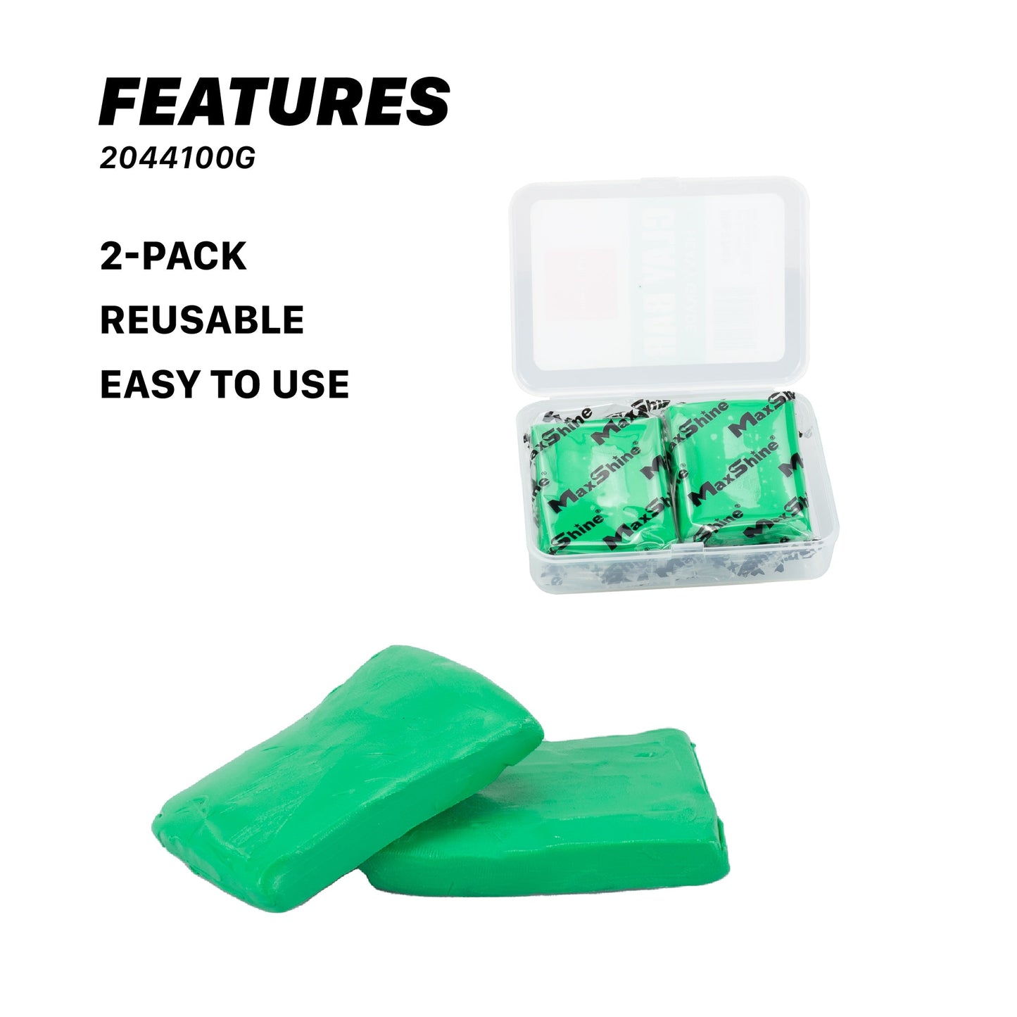 Clay Bar Auto Detailing | Detailing Clay Bar – 2 Pack by MaxshineUSA