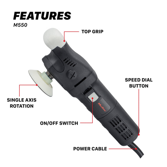 [Open Box] M550 - 3in Plate, 550W by MaxshineUSA