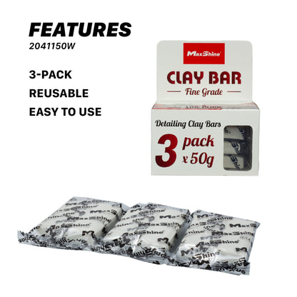 Detailing Clay Bar – 3 Pack by MaxshineUSA
