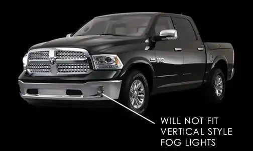 ORACLE Lighting 2009-2015 RAM 1500 Fog Light Halo Kit by ORACLE Lighting