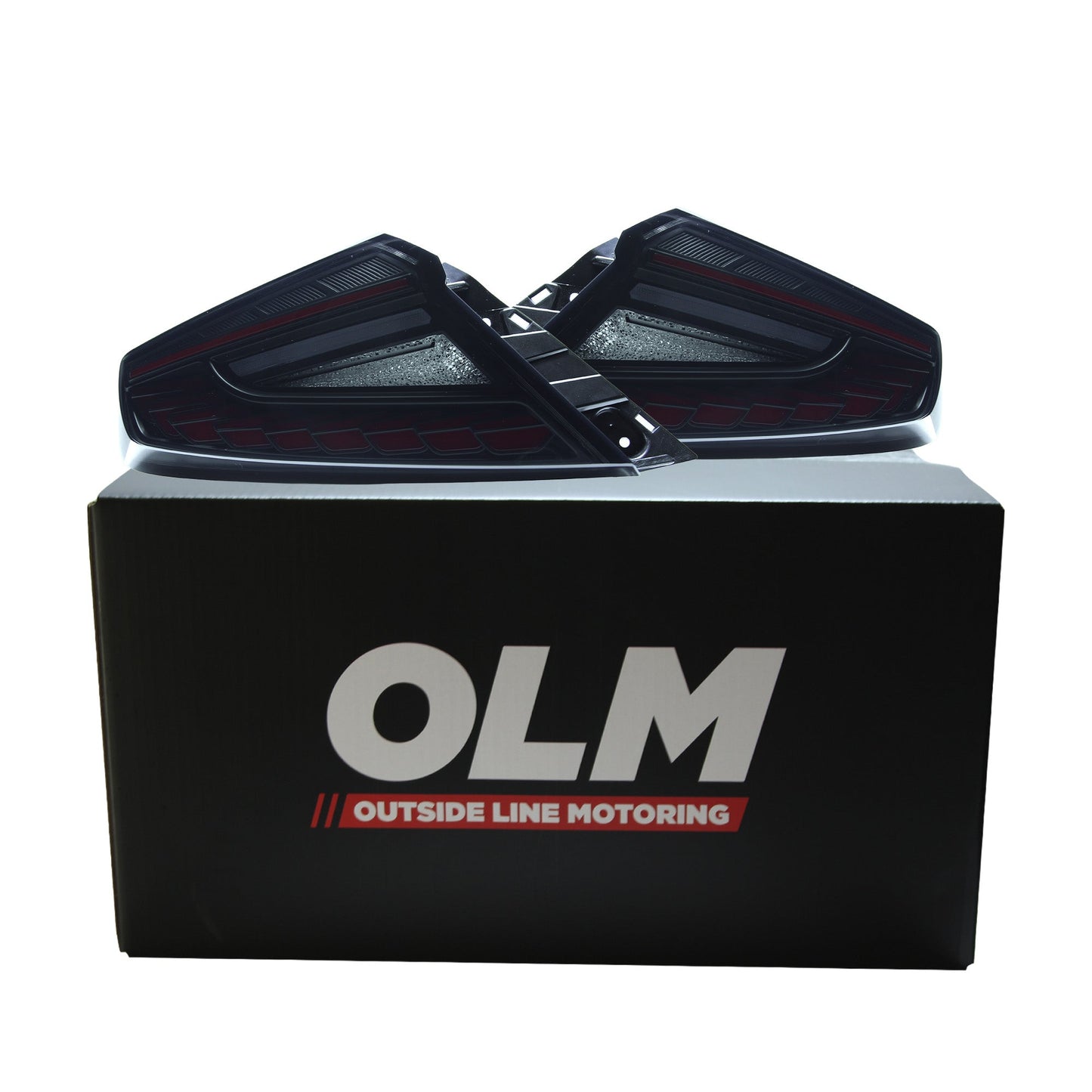 OLM Phantom-Spec LED Taillights (Clear Lens Red Optic) - 2022+ WRX by OLM