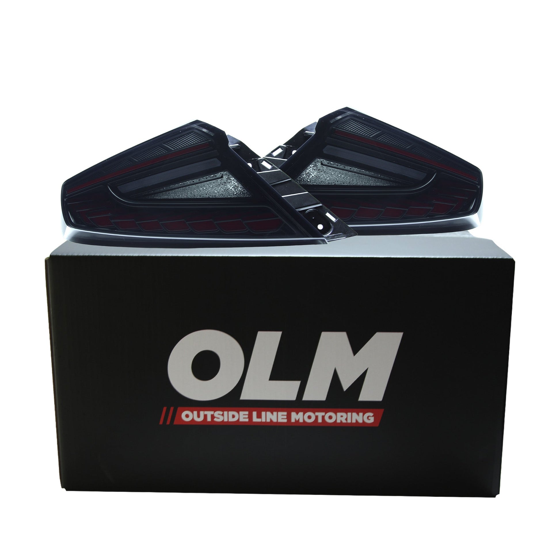 OLM Phantom-Spec LED Taillights (Clear Lens Red Optic) - 2022+ WRX by OLM
