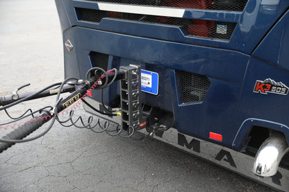 MEGA-DUTY 2" Shank 7.5" Drop 2K TW 16K Hitch & GH-051 Dual-Ball by GEN-Y Hitch