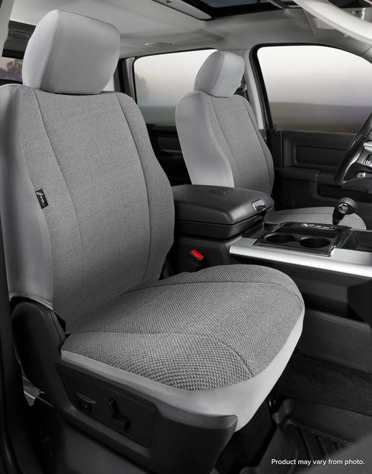 TR40 Series - Wrangler Saddleblanket Custom Fit Front Seat Cover - Solid Gray by FIA