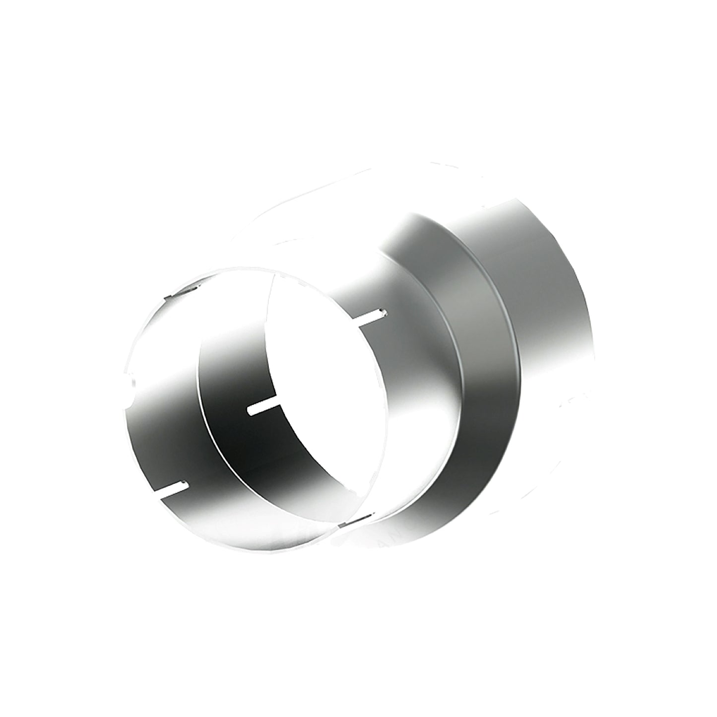 5in OD. 4in ID. Adapter. Aluminized Steel. by MBRP Exhaust