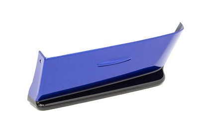 OLM Paint Matched/Gloss Black Rear Bumper Lip - World Rally Blue - 2015-2021 Subaru WRX / STI by OLM