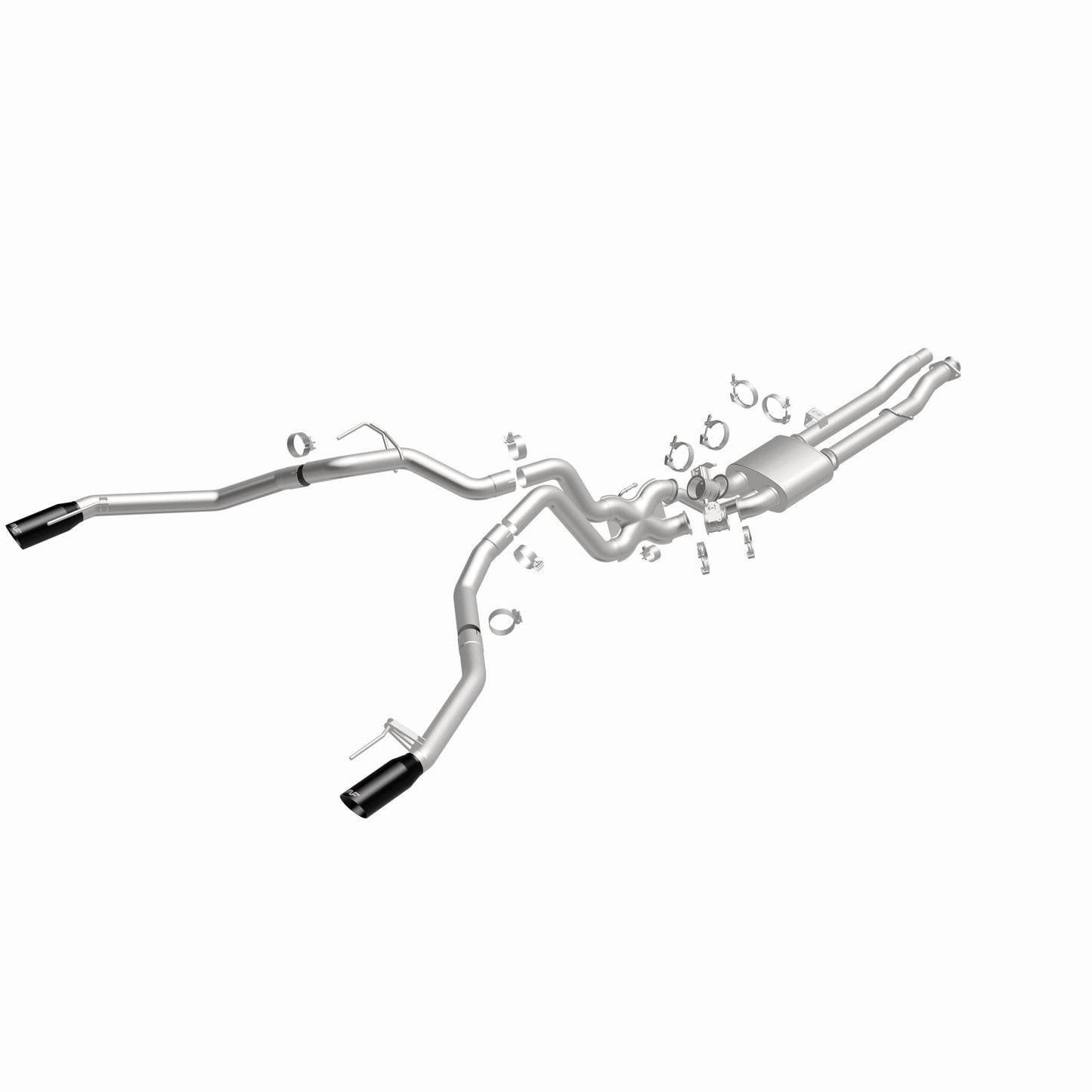 Magnaflow Competition Series Black Chrome Tips Cat-Back System by MagnaFlow Exhaust Products