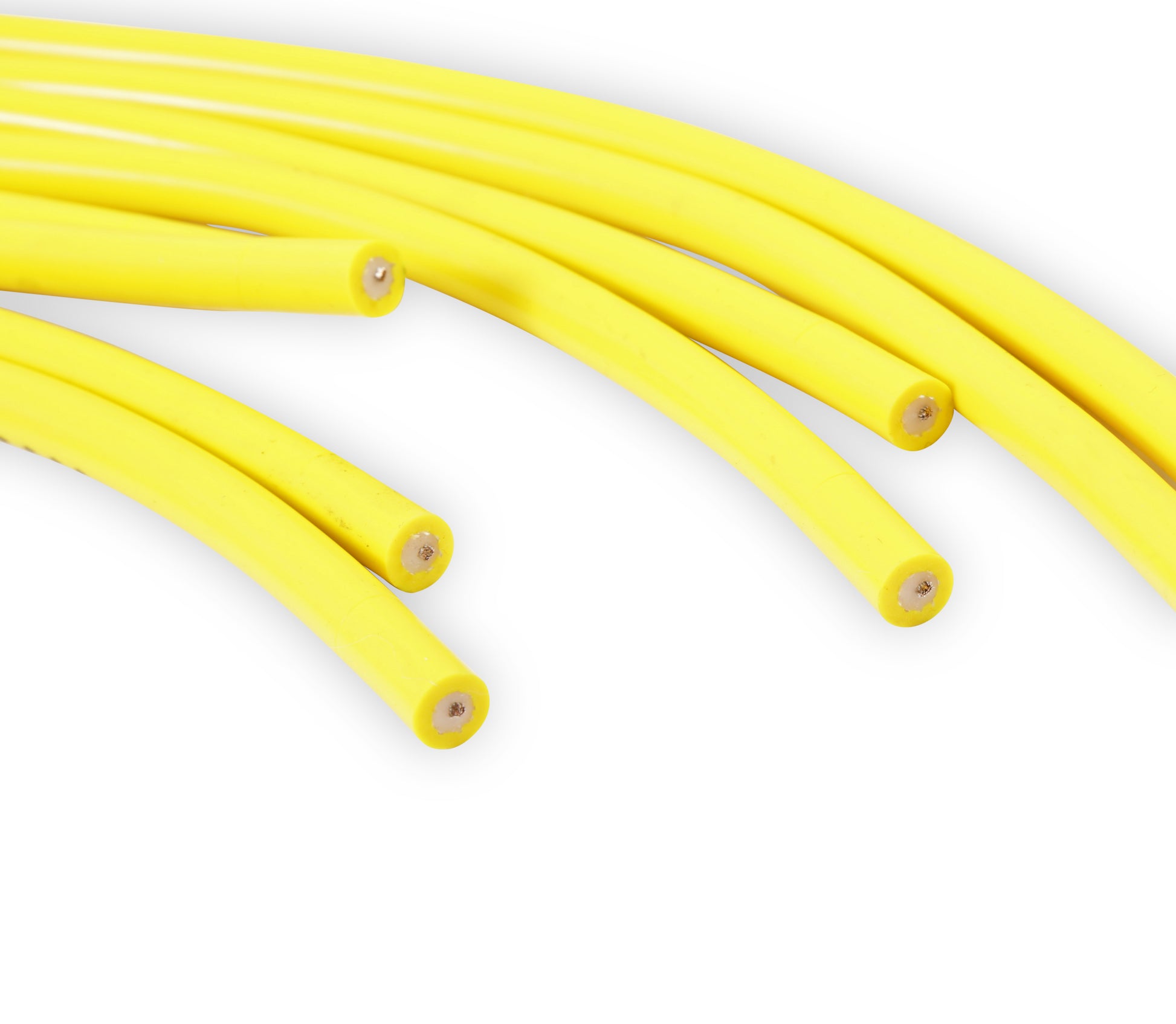 ACCEL 4038, Spark Plug Wires, Super Stock, Spiral Core, 8mm, Yellow, Set by ACCEL