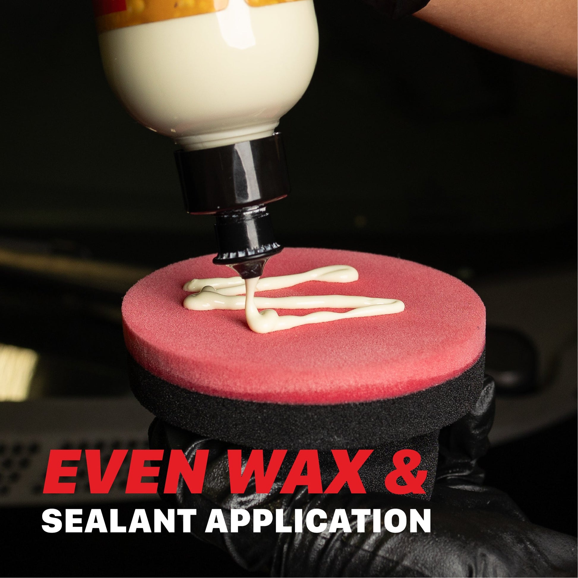 Hex Grip Car Wax Foam Applicator by MaxshineUSA