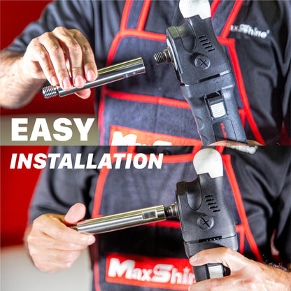 Shaft Extension Set for Rotary Polishers by MaxshineUSA