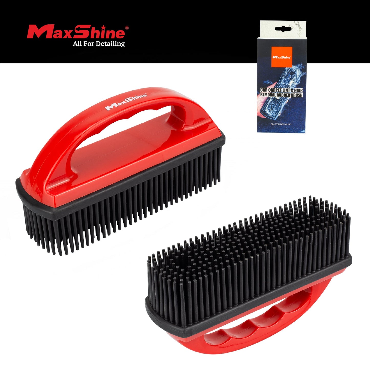 Car Carpet Lint and Hair Removal Brush by MaxshineUSA