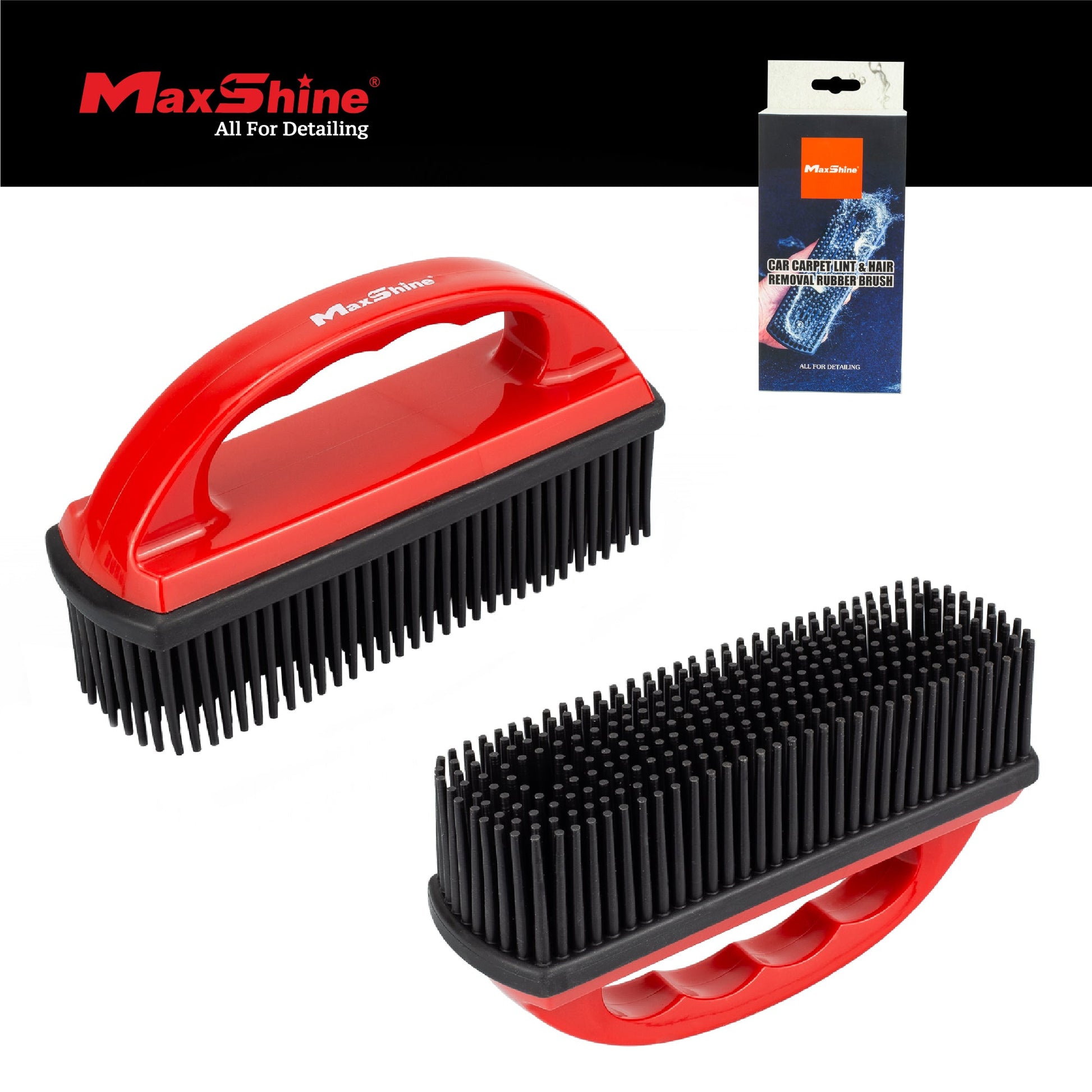 Car Carpet Lint and Hair Removal Brush by MaxshineUSA