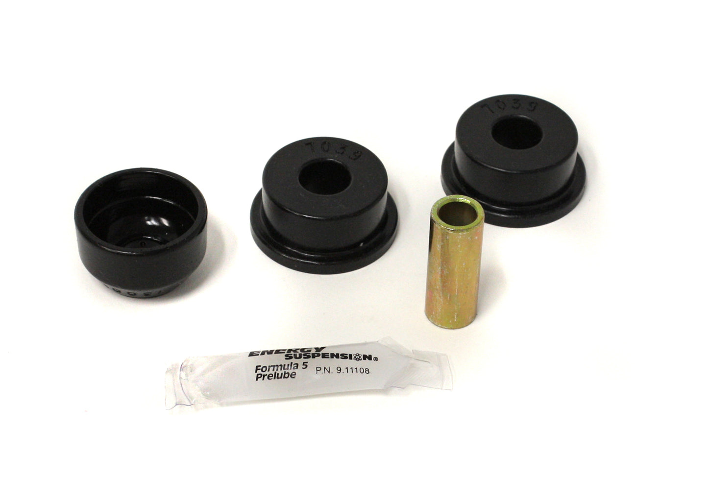 Track Arm Bushing Set; Black; Front; Performance Polyurethane; by Energy Suspension