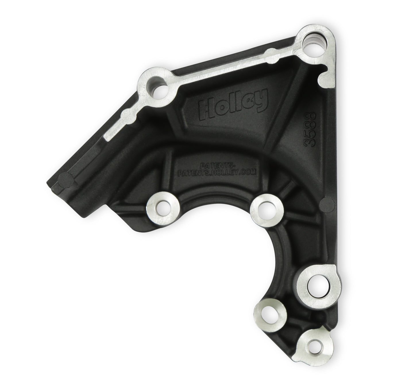 Holley Mid LSA/LS Accessory Drive Bracket Kit - Power Steering - Black by Holley