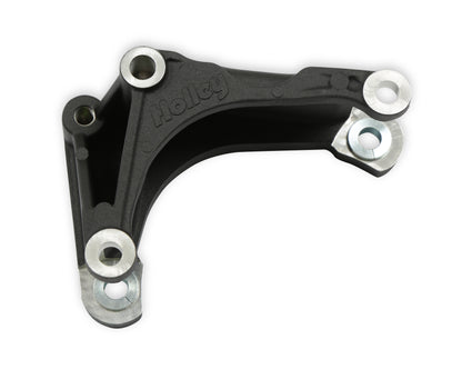 Holley Mid LSA Accessory Drive Bracket Kit - Alternator - Black by Holley