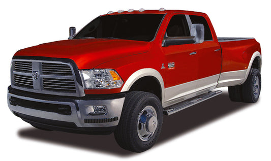 LED Clear Hi-5 Cab Roof Light Kit, 03-17 Dodge Style by Pacer Performance