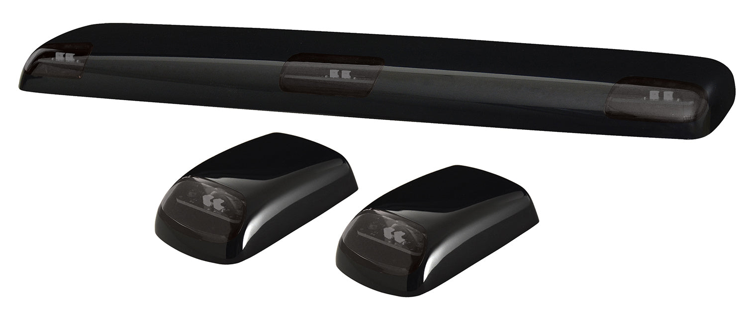 LED Amber Hi-5 Cab Roof Light Kit, 15-19 GM Style by Pacer Performance