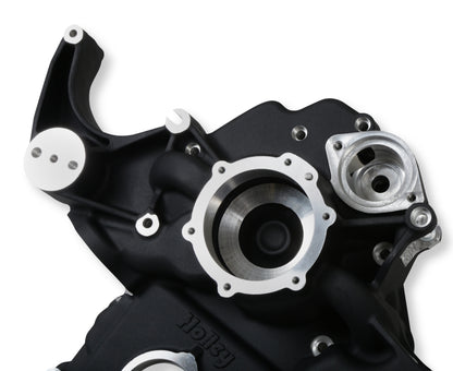 Holley Black Mid-Mount Complete Accessory System by Holley