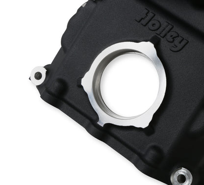 Holley Black Mid-Mount Complete Accessory System by Holley