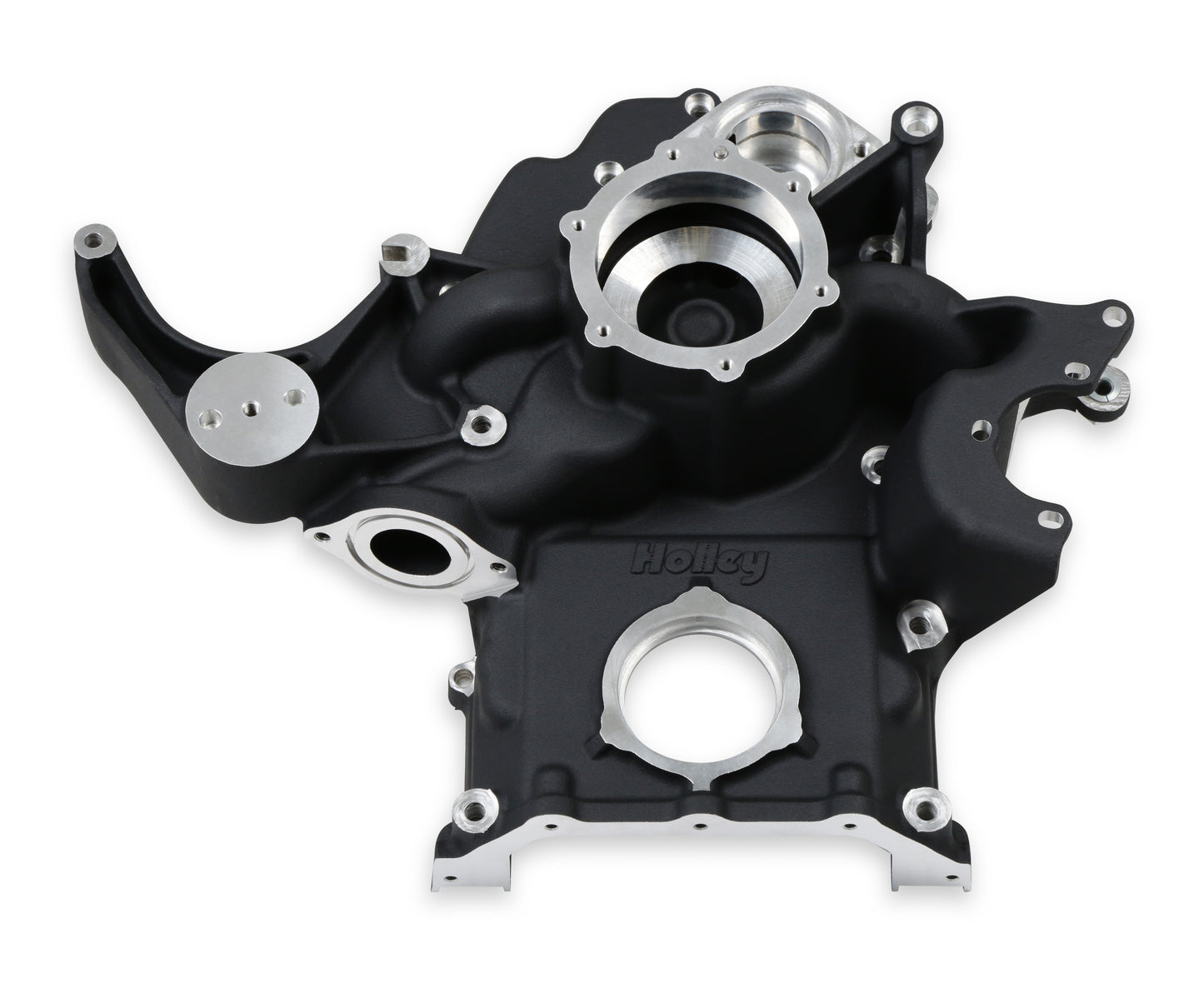 Holley Black Mid-Mount Complete Accessory System by Holley