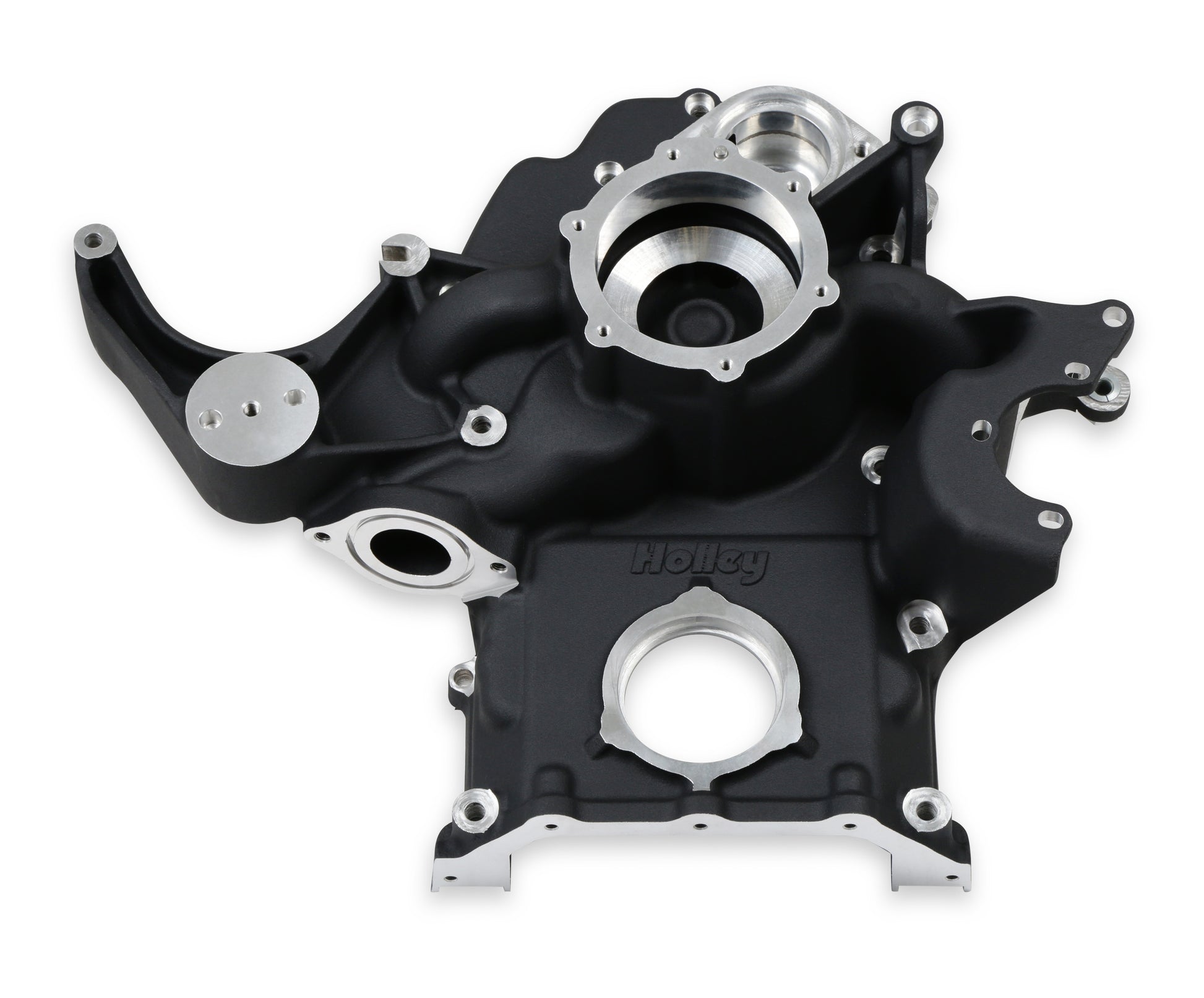 Holley Black Mid-Mount Complete Accessory System by Holley