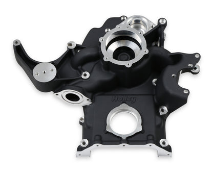 Holley Black Mid-Mount Complete Accessory System by Holley