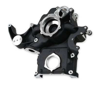 Holley Black Mid-Mount Complete Accessory System by Holley