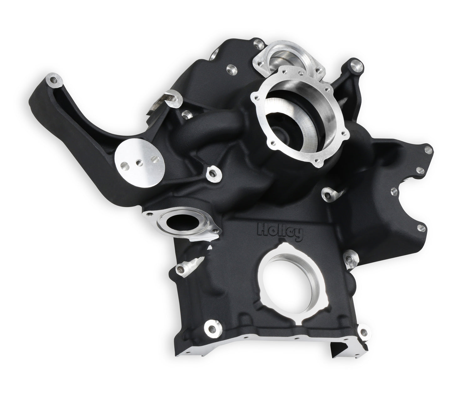 Holley Black Mid-Mount Complete Accessory System by Holley