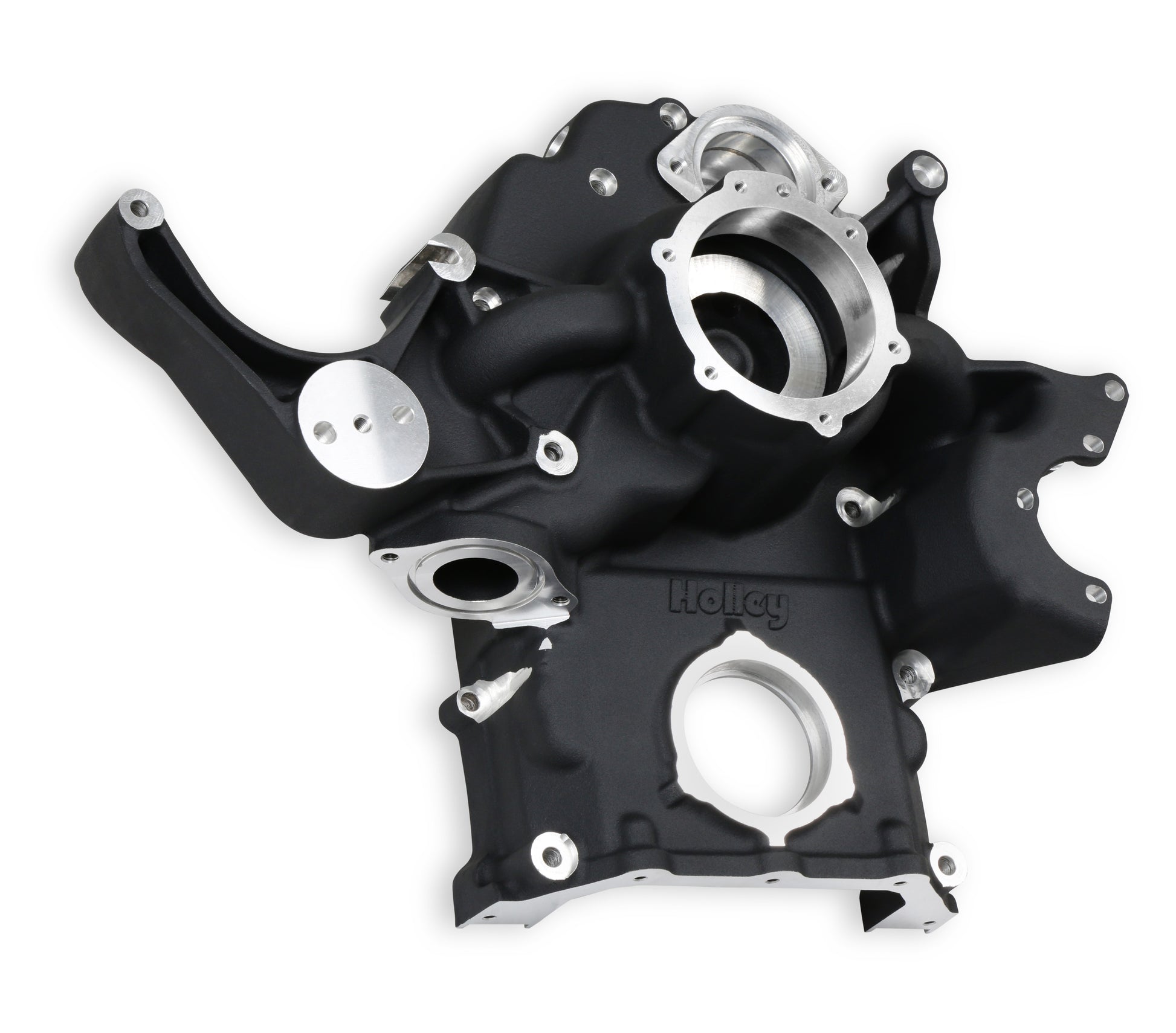 Holley Black Mid-Mount Complete Accessory System by Holley