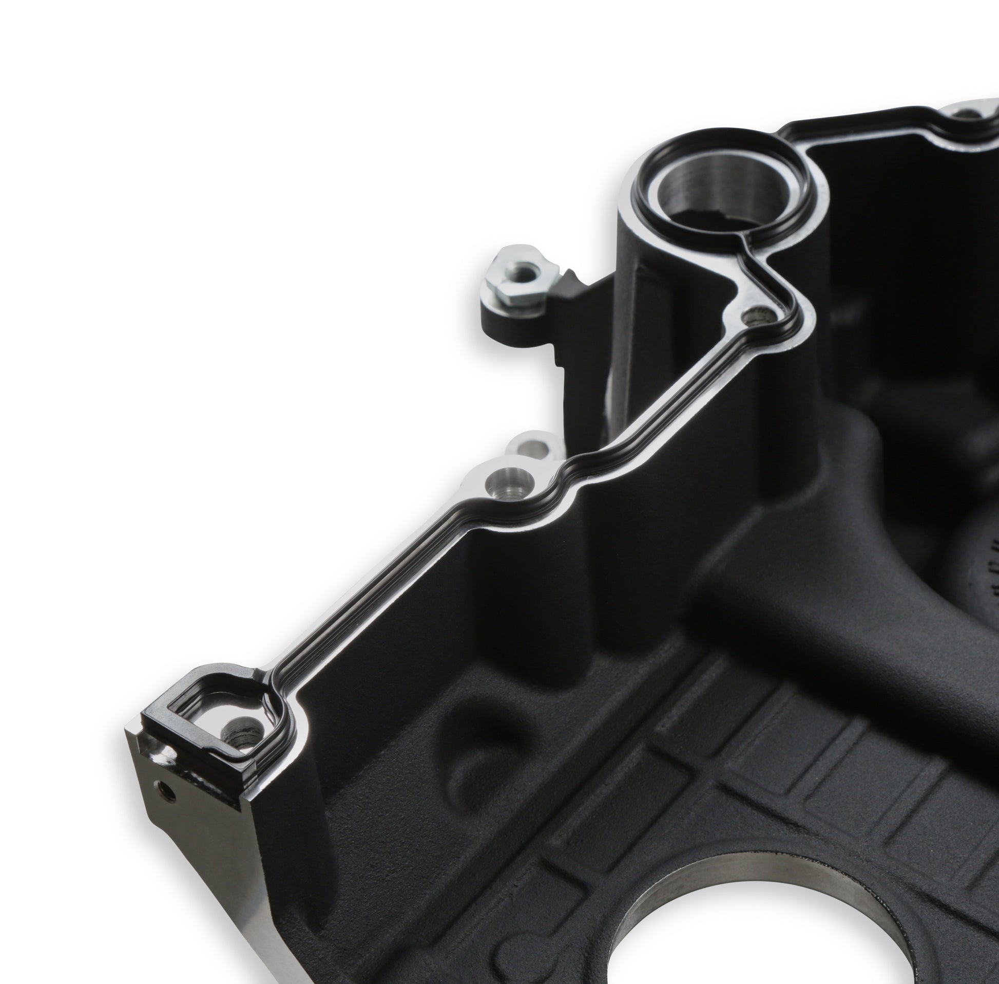 Holley Black Mid-Mount Complete Accessory System by Holley