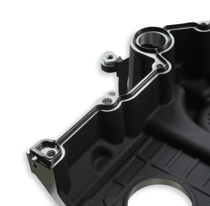 Holley Black Mid-Mount Complete Accessory System by Holley