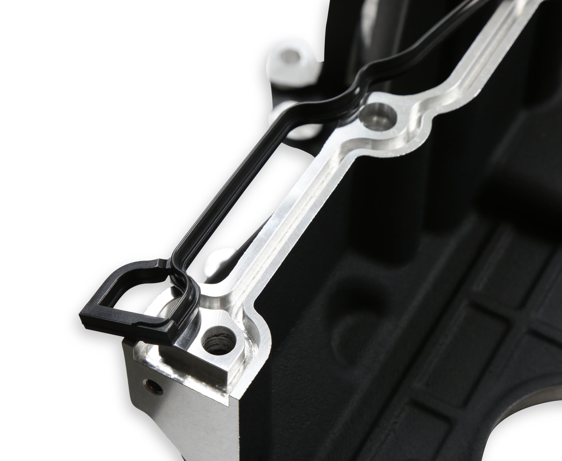 Holley Black Mid-Mount Complete Accessory System by Holley