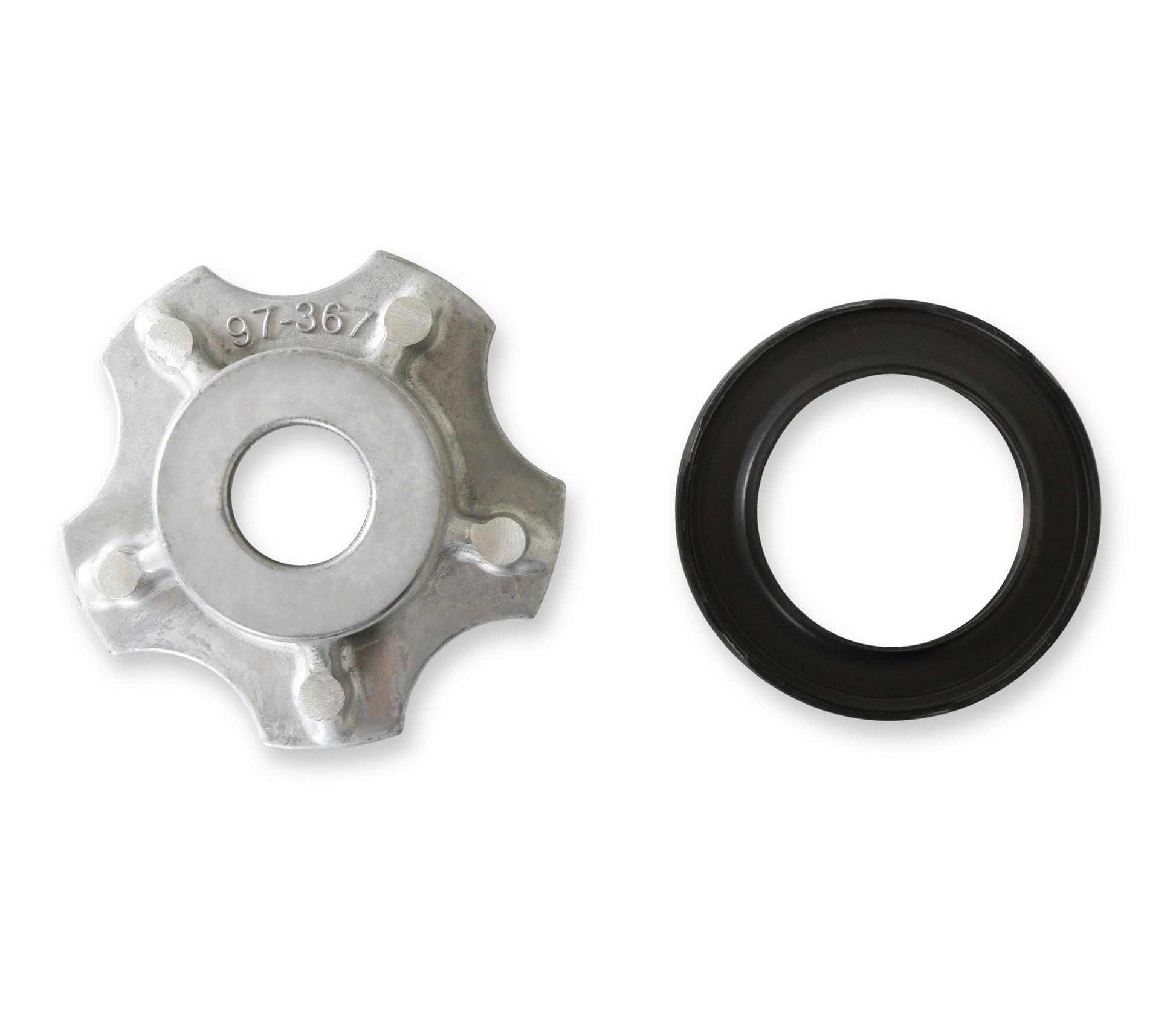 Holley Black Mid-Mount Complete Accessory System by Holley