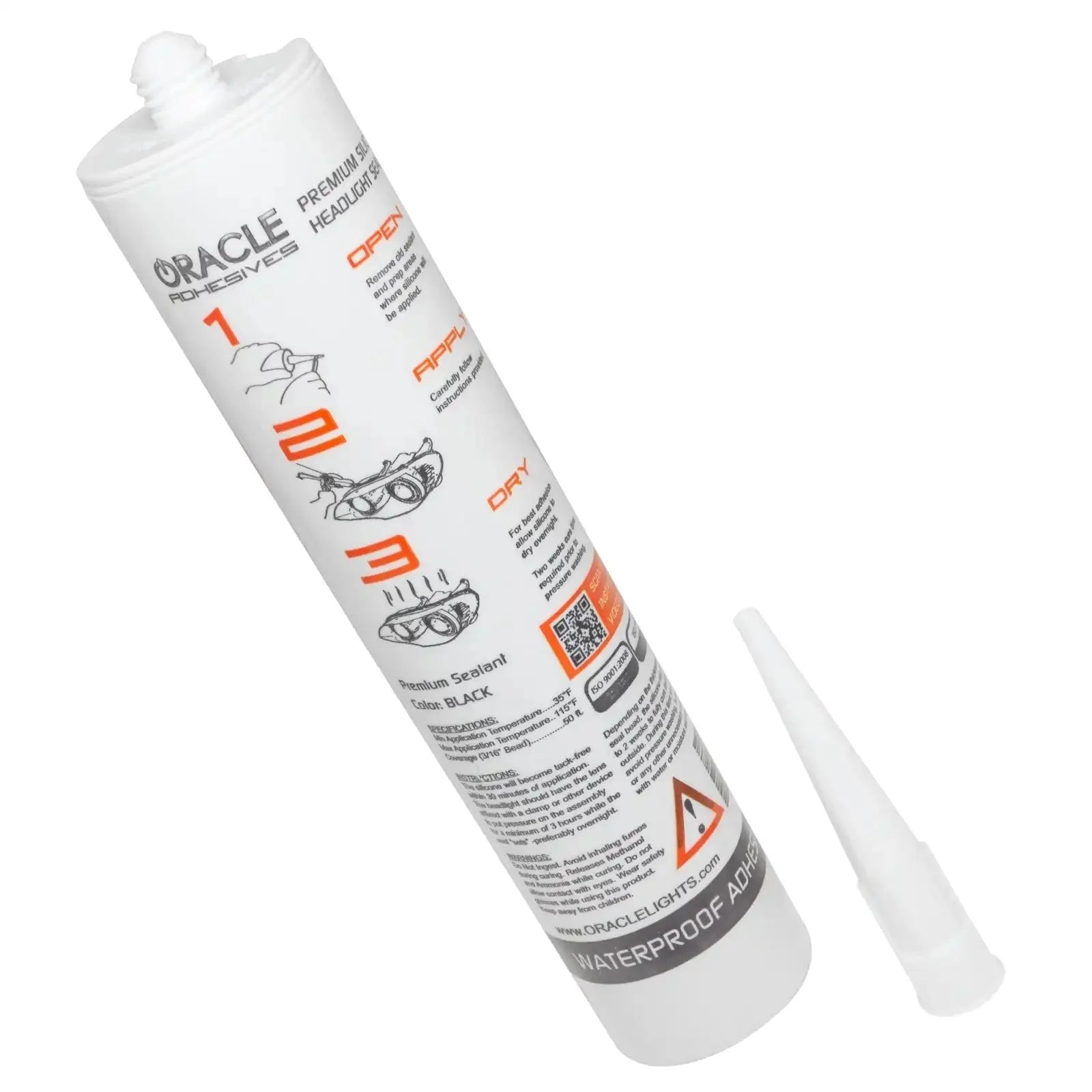 ORACLE Premium Headlight Sealant Adhesive Silicone (10oz. Tube) by ORACLE Lighting