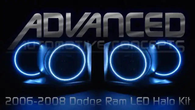 ORACLE Lighting 2006-2008 Dodge Ram LED Headlight Halo Kit by ORACLE Lighting