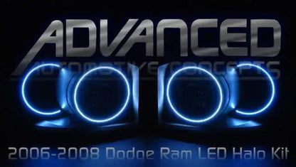 ORACLE Lighting 2006-2008 Dodge Ram LED Headlight Halo Kit by ORACLE Lighting