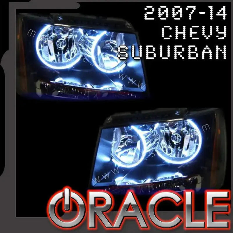 ORACLE Lighting 2007-2014 Chevy Suburban LED Headlight Halo Kit by ORACLE Lighting