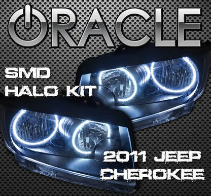 ORACLE Lighting 2011-2013 Jeep Grand Cherokee LED Headlight Halo Kit by ORACLE Lighting