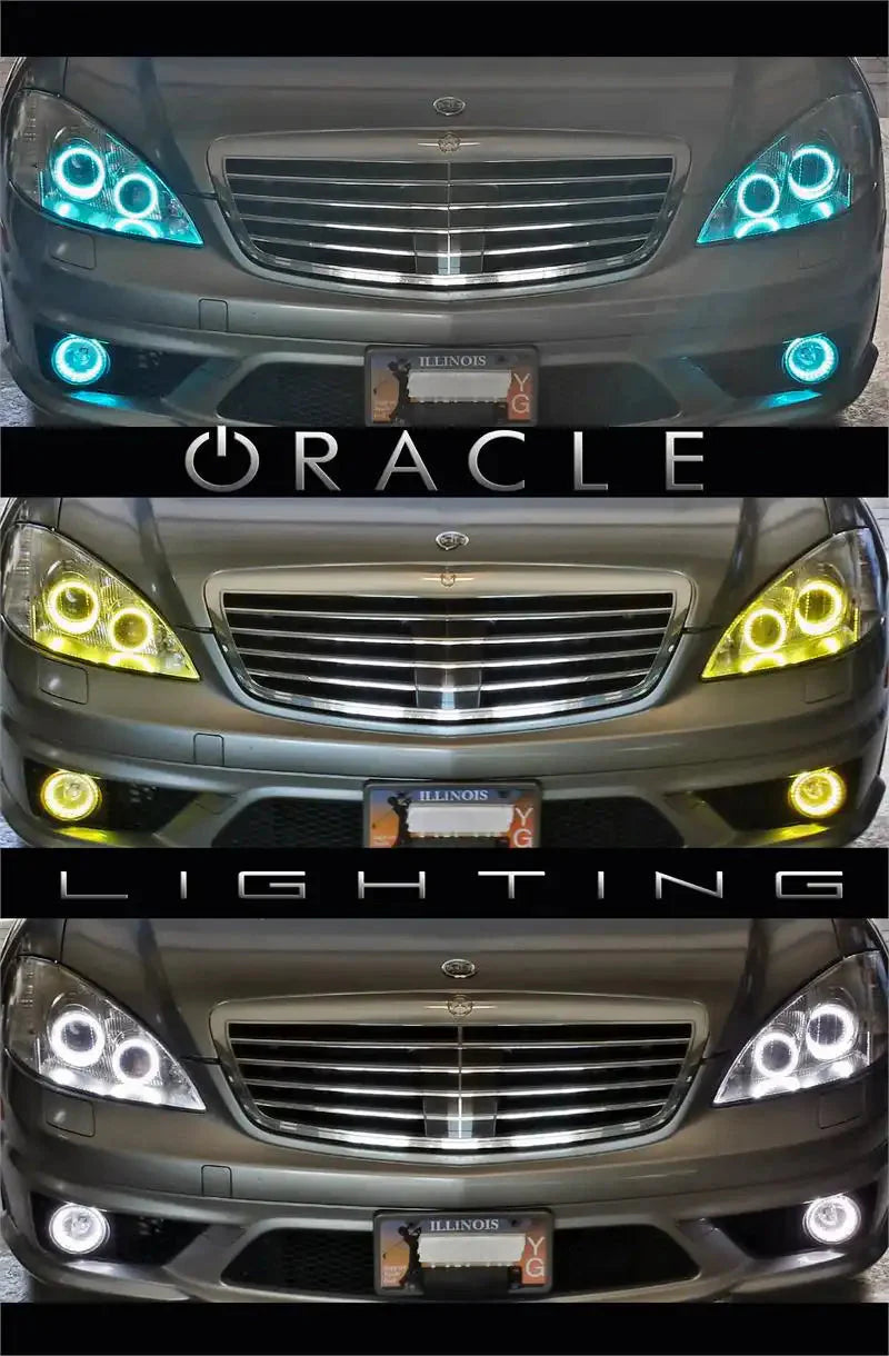 ORACLE Lighting 2007-2009 Mercedes S-Class LED Headlight Halo Kit by ORACLE Lighting