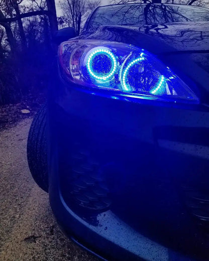ORACLE Lighting 2010-2012 Mazda 3 LED Headlight Halo Kit by ORACLE Lighting